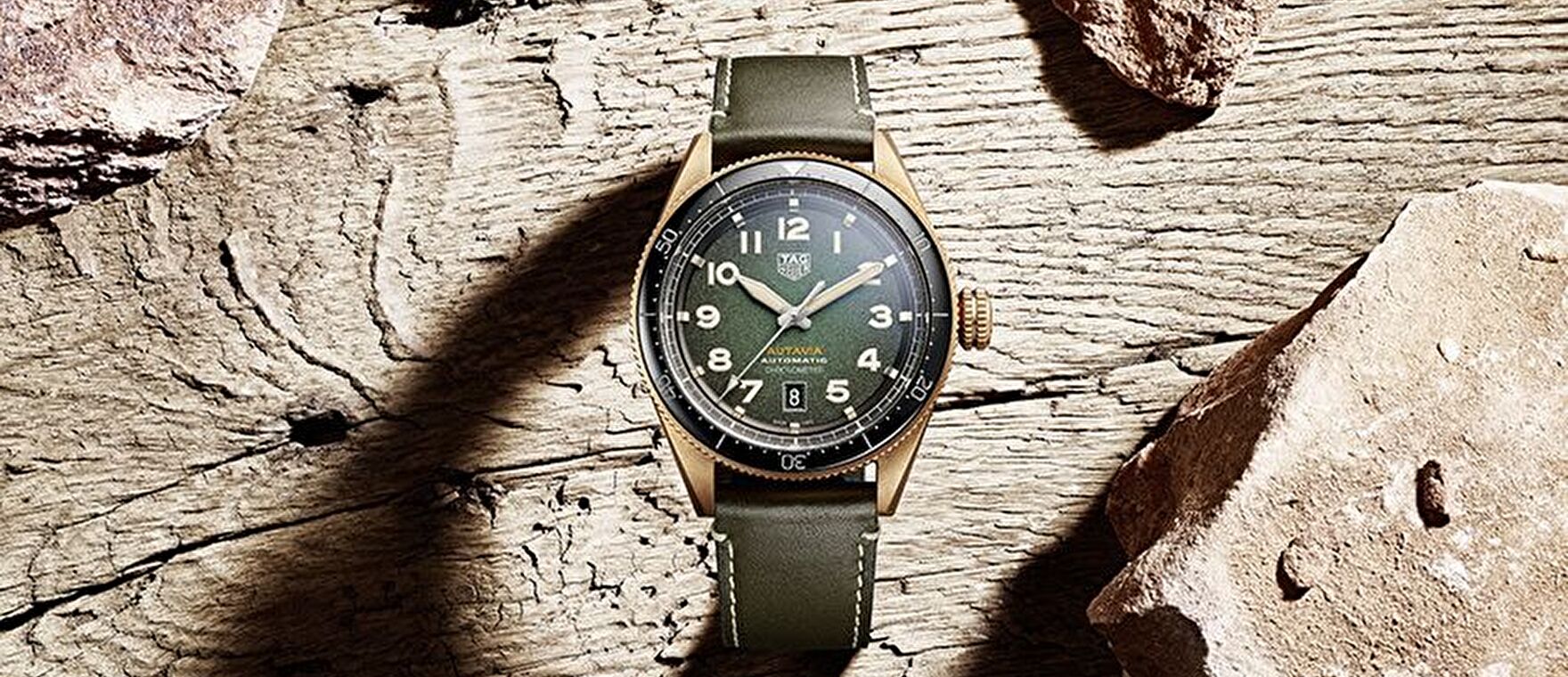 ДЕРЗКАЯ БРОНЗА: ЧАСЫ TAG HEUER AUTAVIA ДЛЯ ИССЛЕДОВАТЕЛЕЙ НОВОГО ВРЕМЕНИ